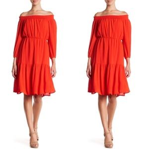 💥HP💥NWT Sharagano Mocked neck Dress